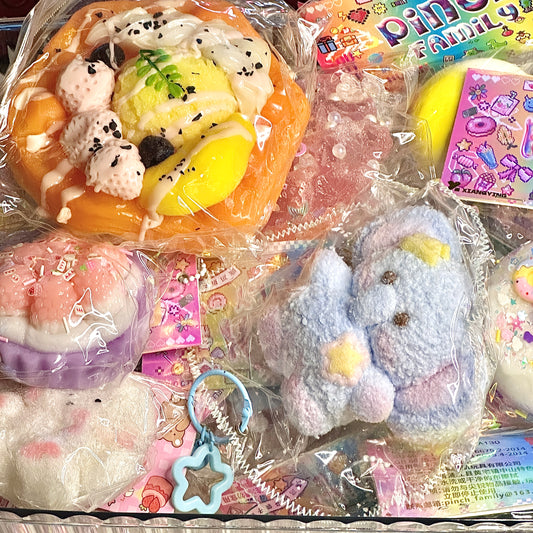 Kawaii Large Squishy Mystery Bag UK – Soft Slow-Rising Toy Gift | NalaStars