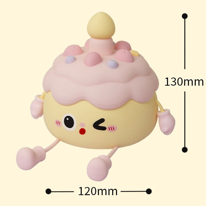Sweet Cupcake LED Night Light | Cozy Kawaii Lamp with Auto Timer