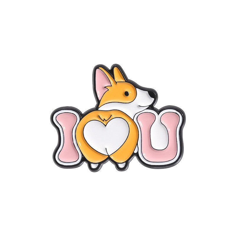 🐱Kawaii Cat & Corgi Enamel Badge Set (11 Styles) | Cute Pins for Bags, Jackets & Gifts💕